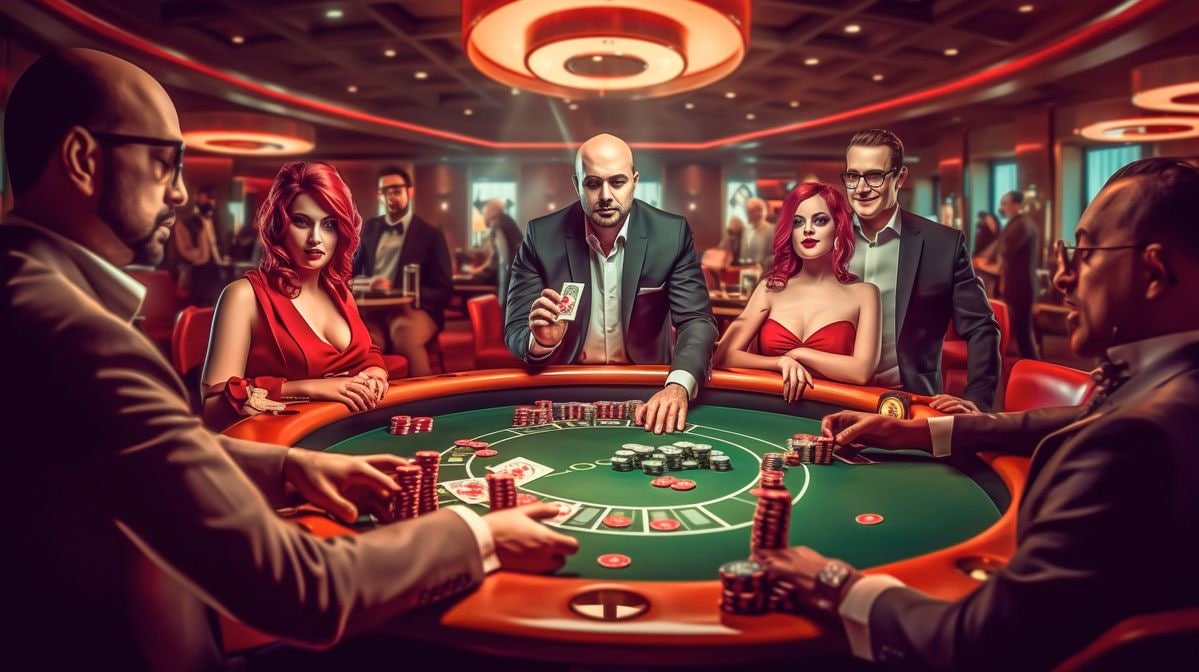 Dealer kasino live wanita ramah dalam permainan Live Casino di menko88
